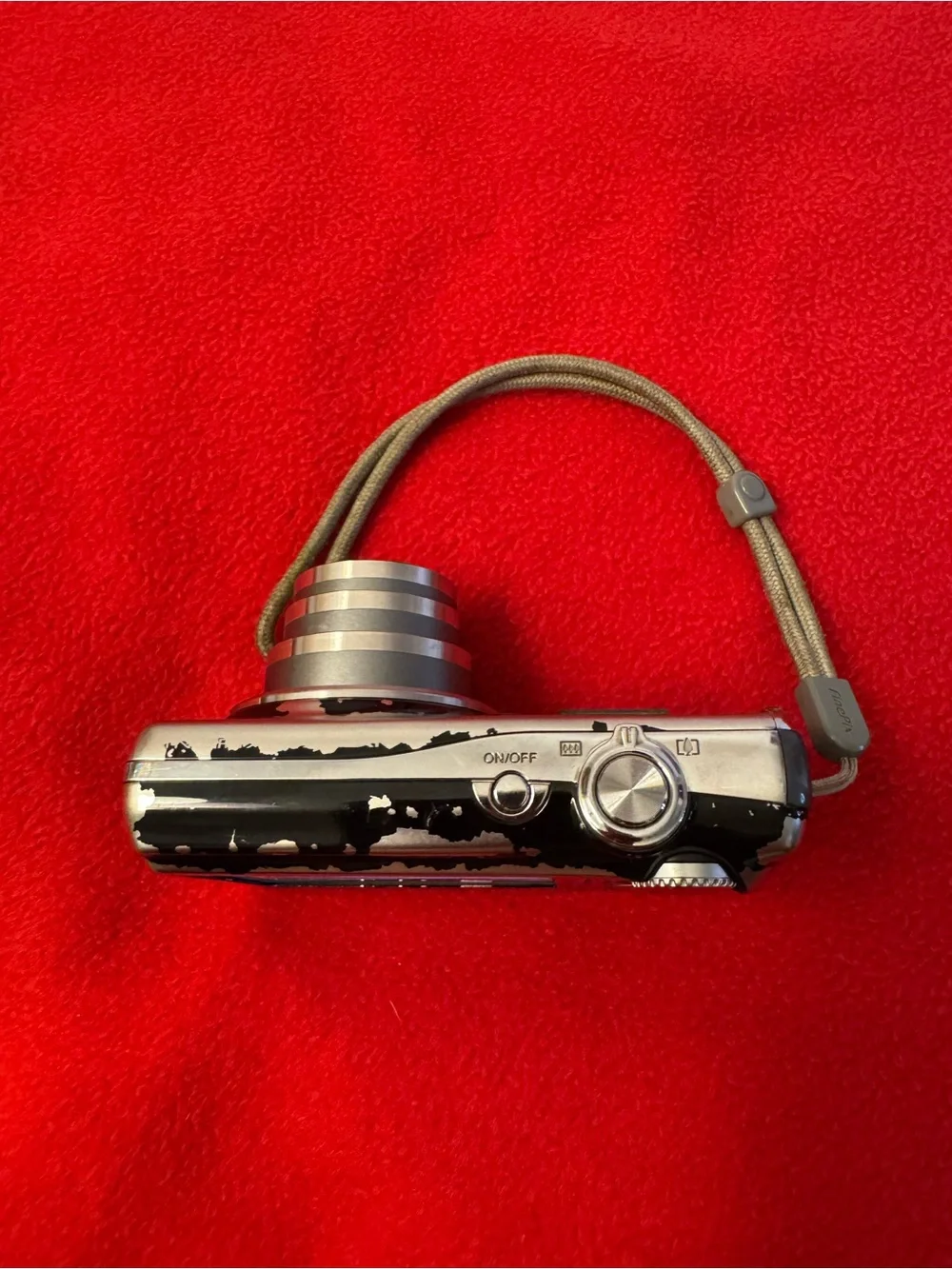 fujifilm digital camera finepix F72EXR -FOR PARTS OR REPAIR